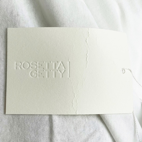 NWT Rosetta Getty Spiral Panel T-Shirt - Picture 13 of 15